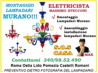 Se nella tua nuova casa, devi montare i lampadari, applique o plafoniere e non sai a chi rivolgerti